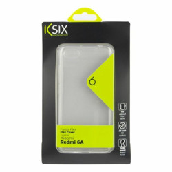 Durchsichtige KSIX Flex TPU Hülle für Xiaomi Redmi 6a Handy. Smartphonehüllen
