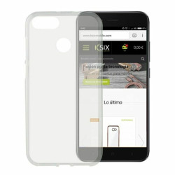 Protection pour téléphone portable Xiaomi Mi A1 KSIX Flex TPU Transparent Smartphonehüllen