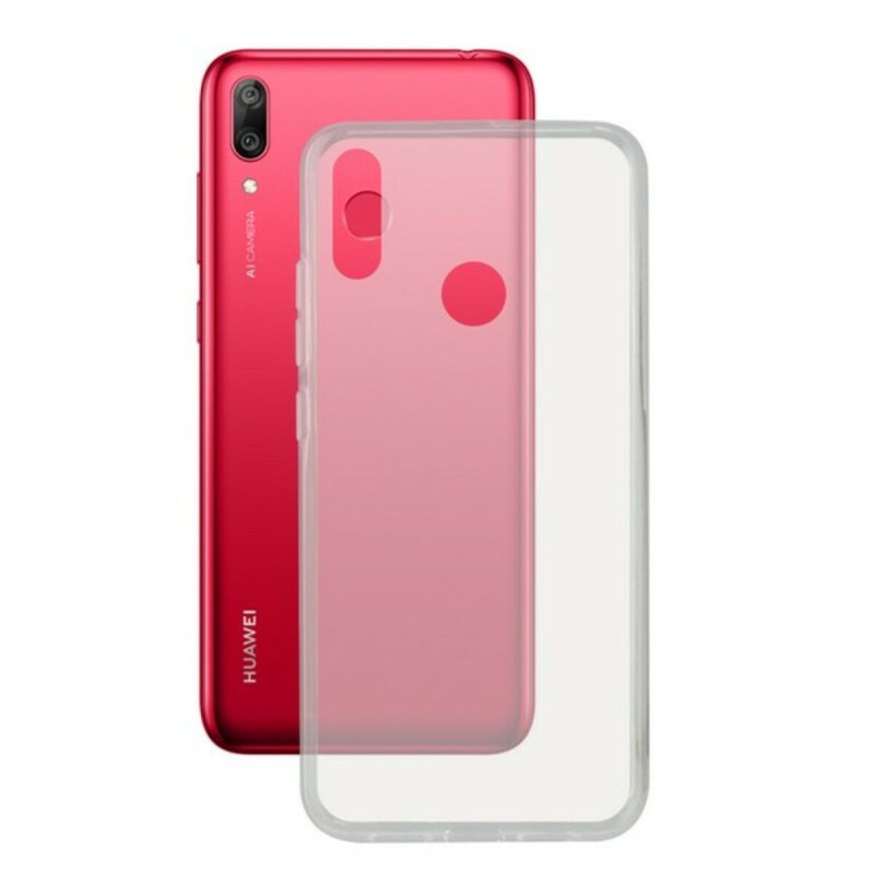 Protection pour téléphone portable Huawei Y7 2019 KSIX Flex Transparent Mobile phone cases