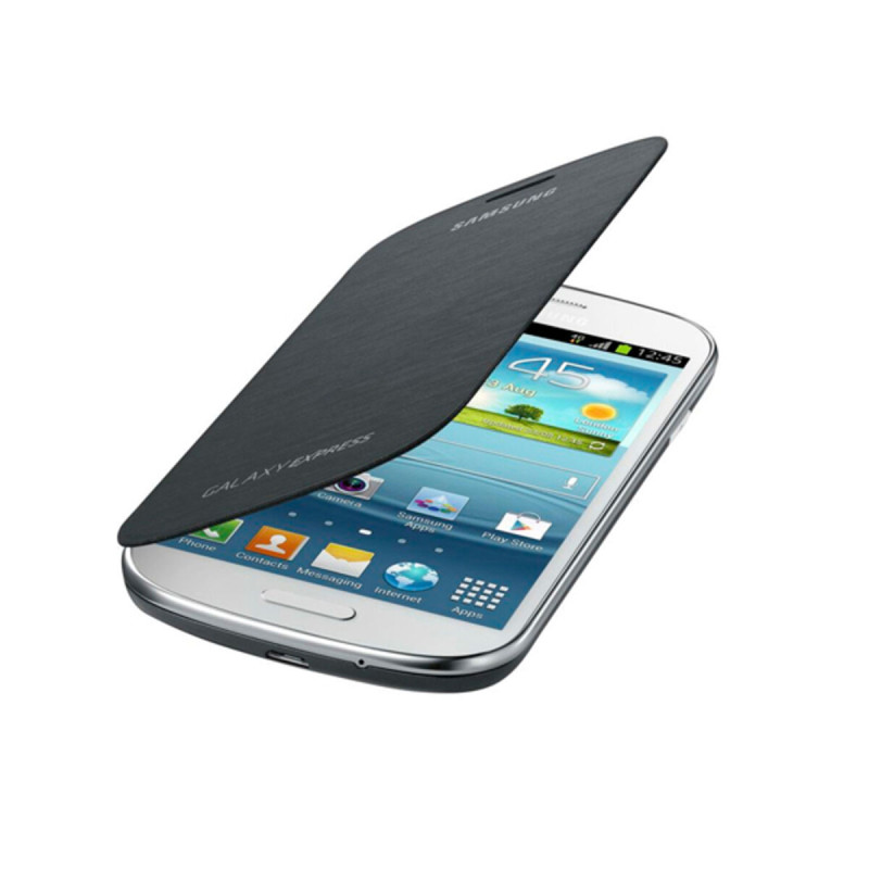 Housse Folio pour Mobile Samsung Galaxy Express I8730 Gris Smartphonehüllen