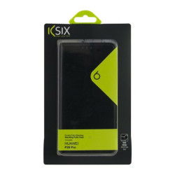 KSIX Huawei P20 Pro Handyhülle mit integrierter Folie in Schwarz. KSIX
