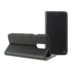 Housse Folio pour Mobile LG Q7 KSIX Noir Smartphonehüllen