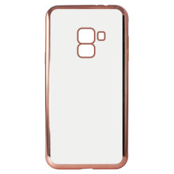 Protection pour téléphone portable Galaxy A8 2018 Flex Metal  Housse de portable