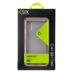 Protection pour téléphone portable Huawei P20 KSIX Flex Metal TPU Flexible KSIX