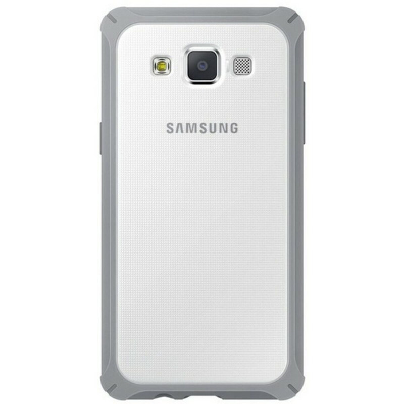 Protection pour téléphone portable Samsung Galaxy A3 Transparent Gris Mobile phone cases