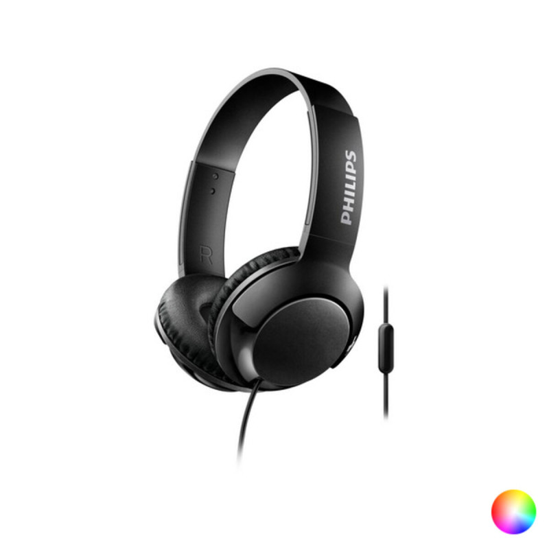 Casques avec Microphone Philips SHL3075/10 BASS+ 40 mW (3.5 mm) Headphones with microphone