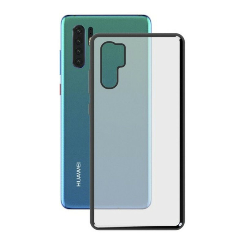 Huawei P30 Pro KSIX Flex Metal Handyhülle in Grau - Robust und stilvoll. Mobile phone cases