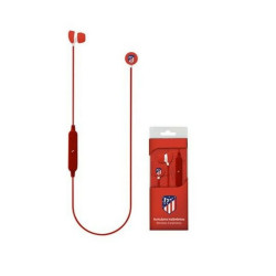 Écouteurs de Sport Bluetooth avec Microphone Atlético Madrid Rouge  Casque Bluetooth