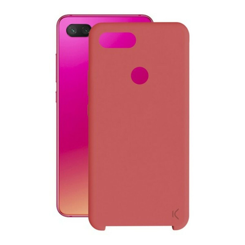 Xiaomi Mi 8 Lite KSIX Soft Handyhülle in Rot - Schutz für dein Smartphone KSIX