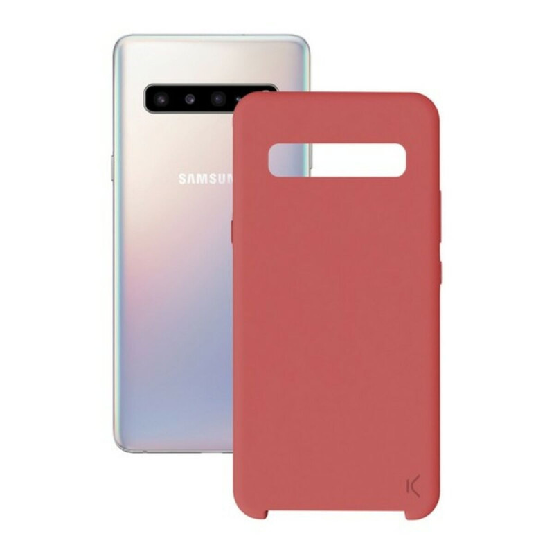 Protection pour téléphone portable Samsung Galaxy M10 KSIX Soft Rouge Mobile phone cases