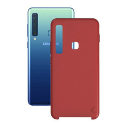 Protection pour téléphone portable Galaxy A9 2018 Soft Rouge KSIX