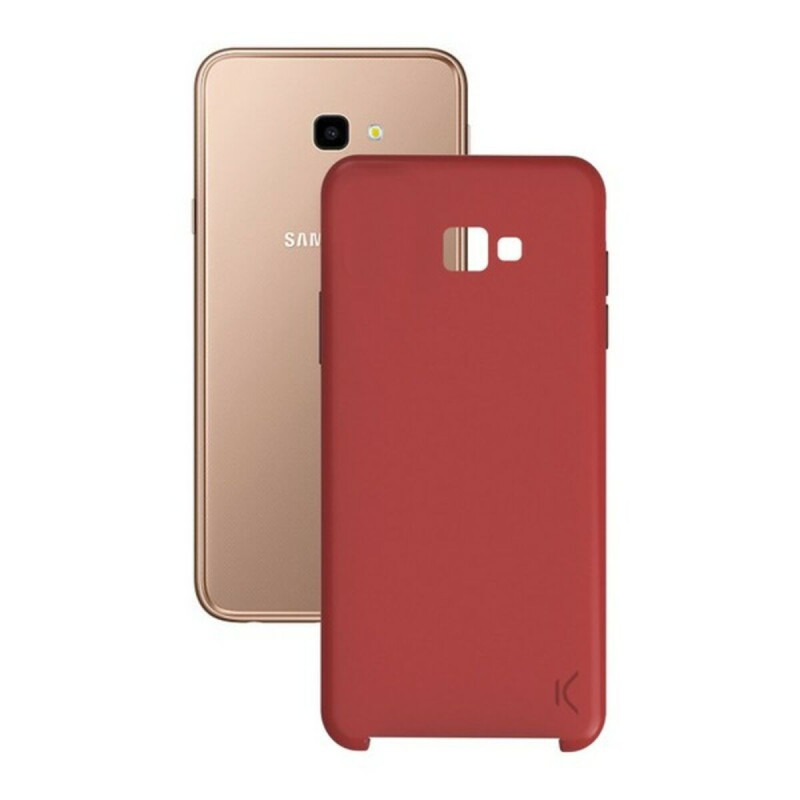 Protection pour téléphone portable Samsung Galaxy J4+ 2018 Soft Rouge Mobile phone cases