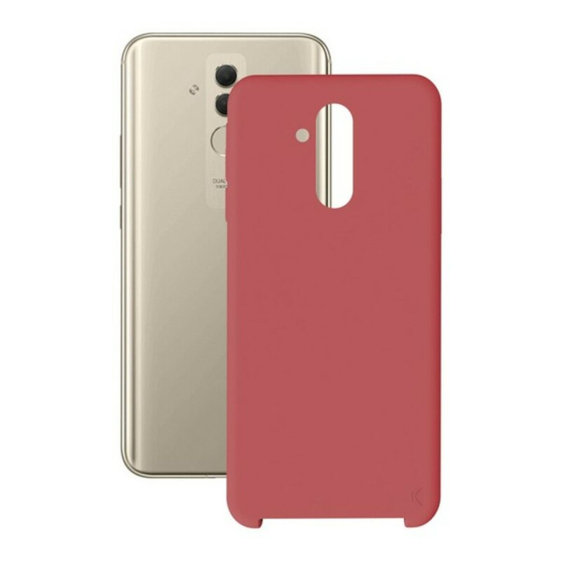 Protection pour téléphone portable Huawei Mate 20 Lite KSIX Soft Rouge  Housse de portable