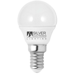 Ampoule LED Sphérique Silver Electronics Eco E14 5W  Éclairage LED