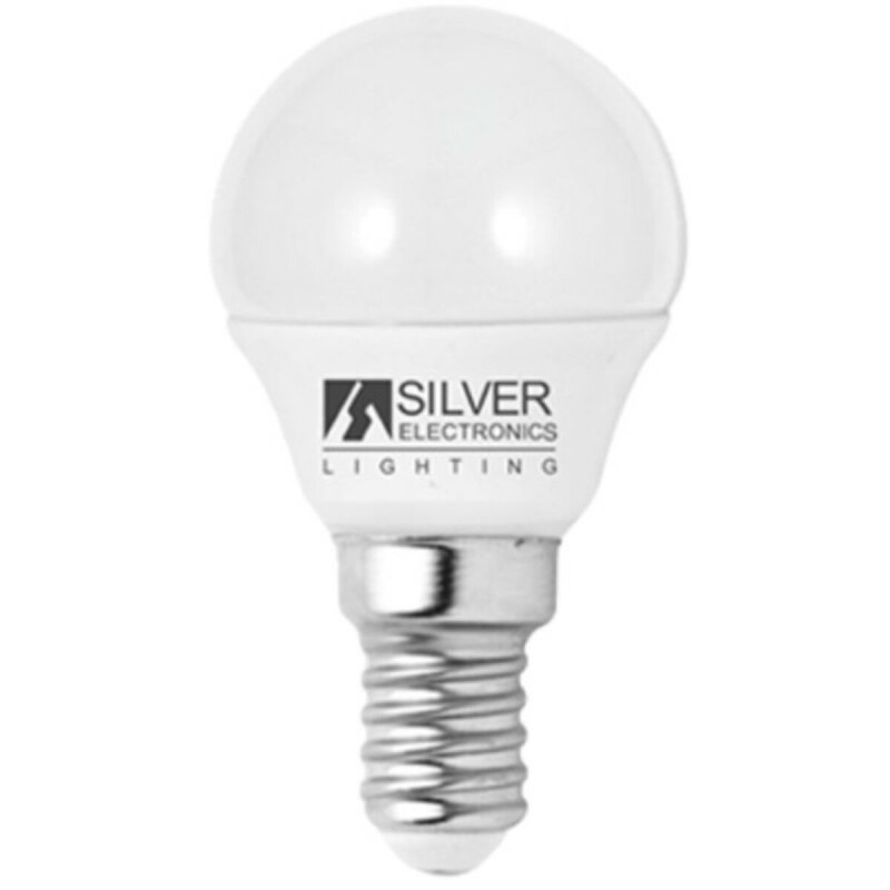 Ampoule LED Sphérique Silver Electronics Eco E14 5W Silver Electronics