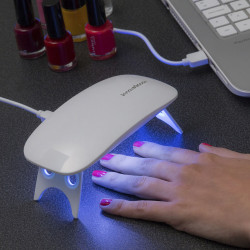 Lâmpada LED UV para Unhas Mini InnovaGoods InnovaGoods