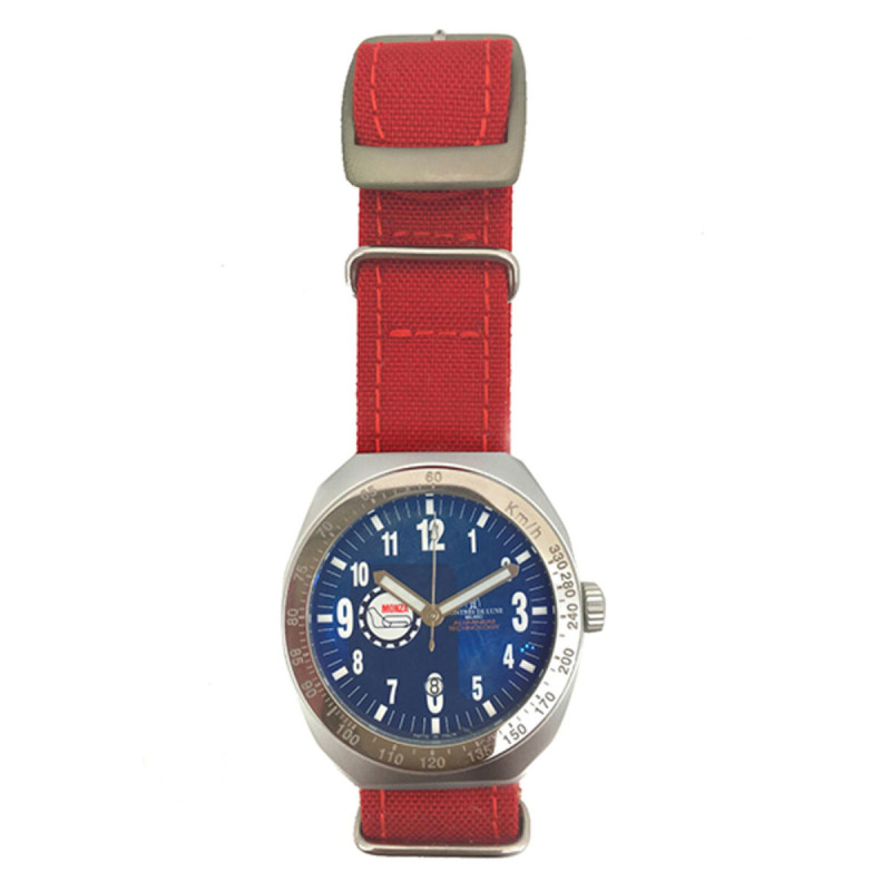 Luxus-Uhr für Damen und Herren: Montres de Luxe 09MON-ALKZBLU (42 mm) Montres de Luxe