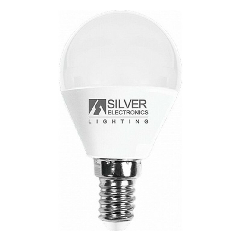 Ampoule LED Sphérique Silver Electronics E14 7W Lumière chaude Silver Electronics