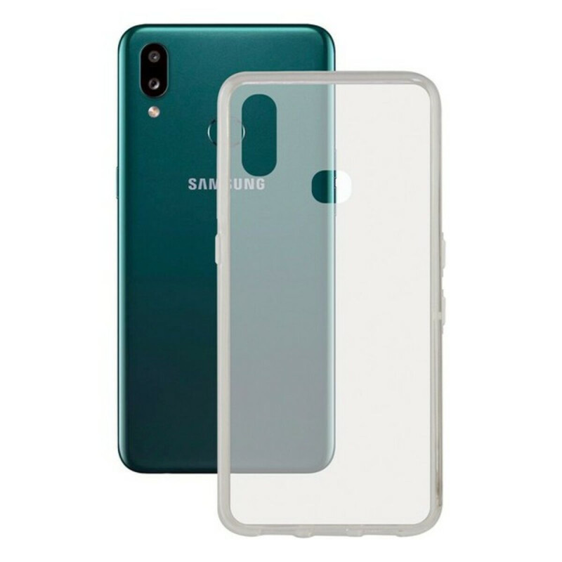 Protection pour téléphone portable Samsung Galaxy A10s KSIX Flex TPU Transparent Smartphonehüllen