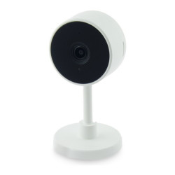 KSIX Smart Home IP Kamera - 2 MP, 130º, 128 GB, WiFi, Weiß  Caméras IP
