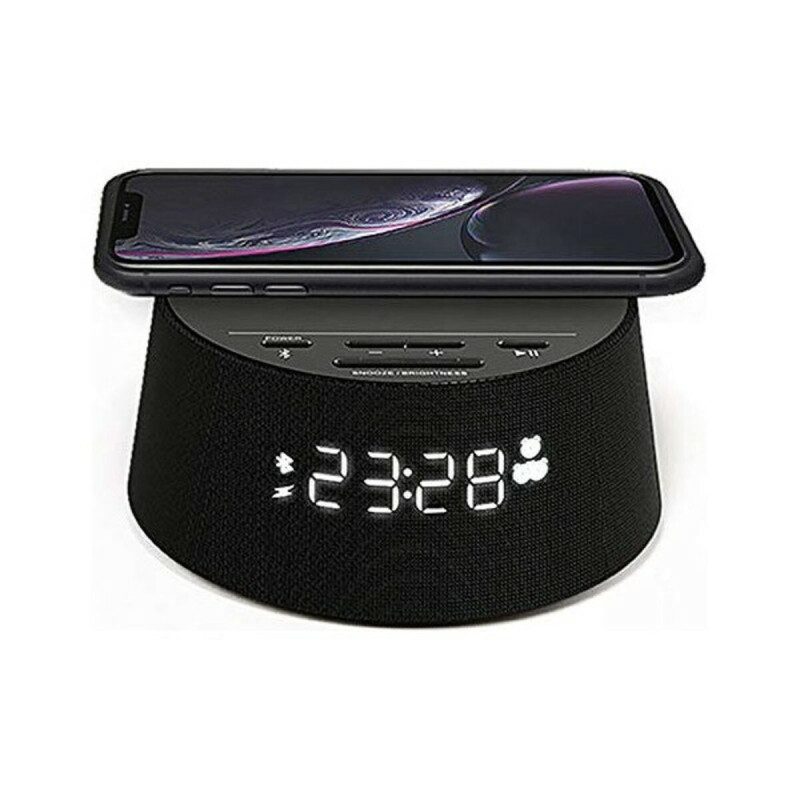 Montre-Réveil avec Chargeur sans Fil Philips TAPR702/12 FM Bluetooth Noir (1 Unités) Alarm clock radios