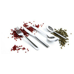 Ensemble de fourchettes à dessert Quid Inox Universal 12 Unités Knives and cutlery