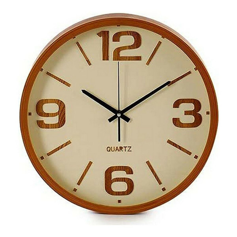 Horloge Murale Métal Verre Plastique (40 x 40 x 5 cm) (5 x 40 x 40 cm) Gift Decor