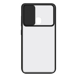 Housse pour Mobile avec Bord en TPU Samsung Galaxy A31 KSIX Duo Soft Cam Protect Noir KSIX