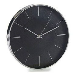 Kristall-Kunststoff-Uhr, 30 x 4,5 x 30 cm, 4,2 cm Dicke  Horloges murales et de table