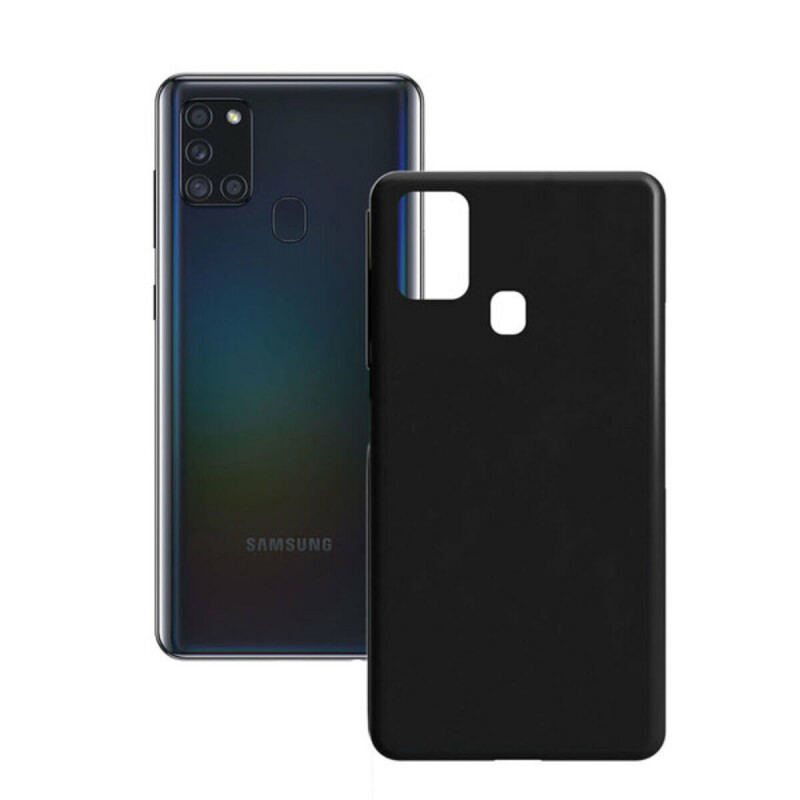 Protection pour téléphone portable Samsung Galaxy A21s Contact Silk TPU Noir Mobile phone cases