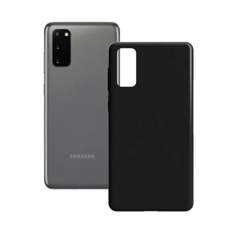 Protection pour téléphone portable Samsung Galaxy S20 Contact Silk TPU Noir  Housse de portable