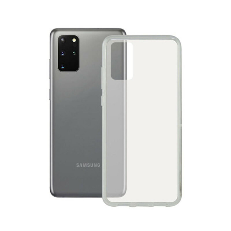 Protection pour téléphone portable Samsung Galaxy S20+ Contact TPU Transparent Contact