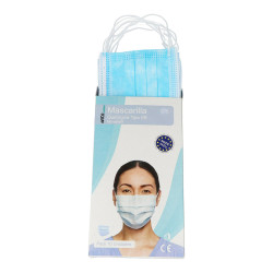 Masque chirurgical jetable Farma IIR Inca Adultes (10 uds) (10 uds) Entspannungsprodukte