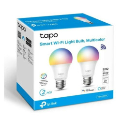 Ampoule à Puce LED TP-Link Tapo L530E Wifi 8,7 W E27 60 W 2500K - 6500K (2 uds) TP-Link