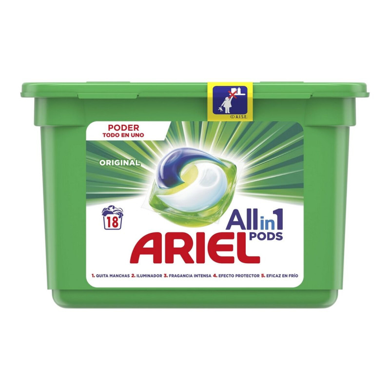 Détergent Ariel Regular (18 uds)  Autres produits ménagers