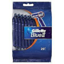 Rasoir Gillette Blue II 20 Unités Gillette