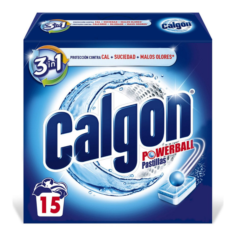 Anti-calcium Calgon (15 uds)  Autres produits ménagers