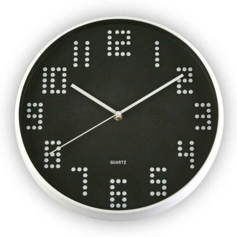 Horloge Murale Versa Plastique (4,3 x 30,3 x 30,3 cm) Versa