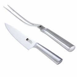Ensemble de Couteaux Bergner BBQ Acier inoxydable (2 pcs) Knives and cutlery