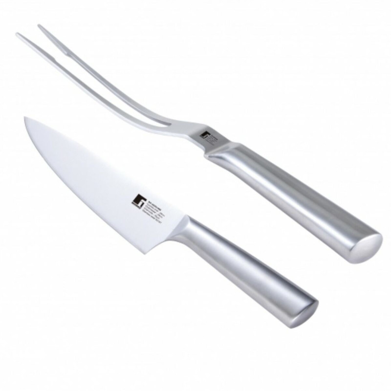 Ensemble de Couteaux Bergner BBQ Acier inoxydable (2 pcs) Knives and cutlery