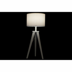 Lampe de bureau DKD Home Decor 8424001807918 Bois Blanc 220 V 50 W 30 x 30 x 72 cm Lamps