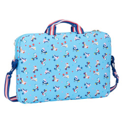 Laptoptasche Rollers in Moos, Bunt und Hellblau Suitcases and bags