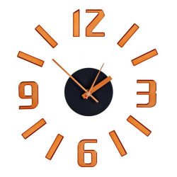 Horloge Murale Adhésif ABS Ø 35 cm (Ø 45 cm) Wanduhren und Standuhren