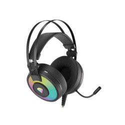Casques avec Microphone Genesis Neon 600 RGB Noir Headphones with microphone