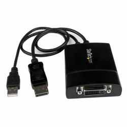 Adaptateur DisplayPort vers DVI Startech DP2DVID2       Noir PC chargers