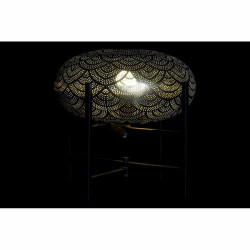 Lampe de bureau DKD Home Decor Noir Métal 220 V Doré 50 W (35 x 35 x 33 cm) Lamps