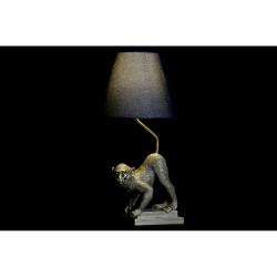 Lampe de bureau DKD Home Decor 32,5 x 30 x 60 cm Noir Beige Doré Métal Résine 220 V 50 W (2 Unités) DKD Home Decor