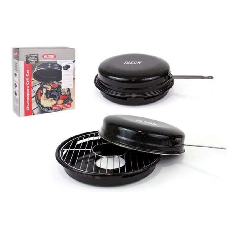 Barbecue Portable Algon Noir (Ø 30 cm) Barbecues and Accessories