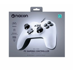 Manette de console de jeux vidéo Nacon PCGC-100WHITE     Nacon
