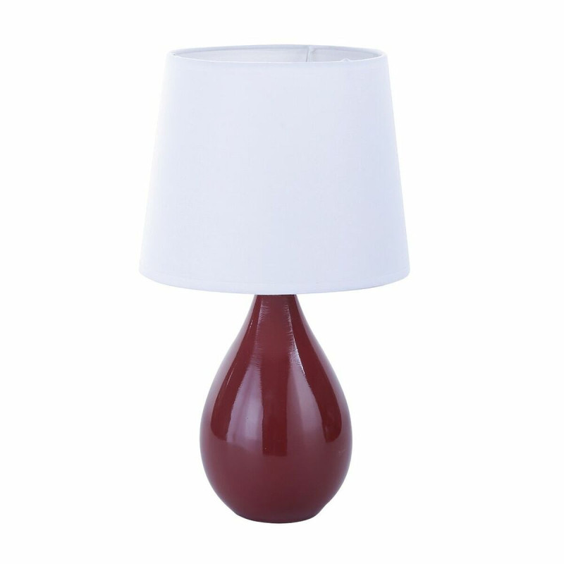 Lampe de bureau Versa Camy Rouge Céramique (20 x 35 x 20 cm) Lampen